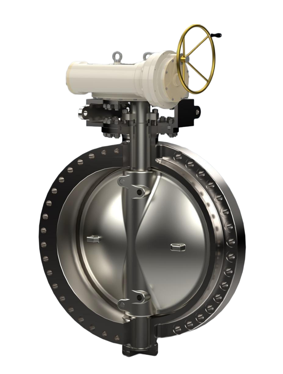 三偏心硬密封蝶阀