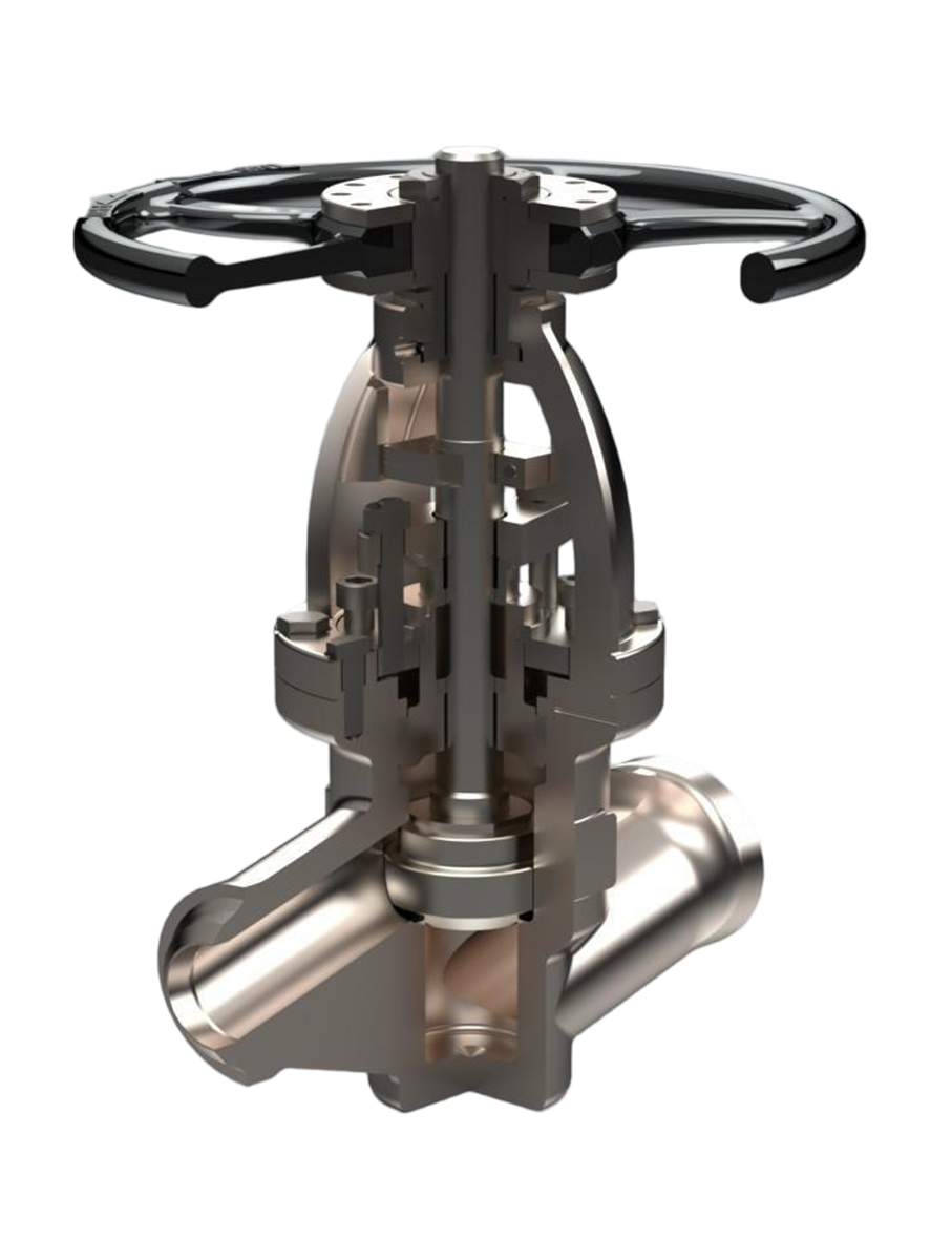 压力自密封截止阀