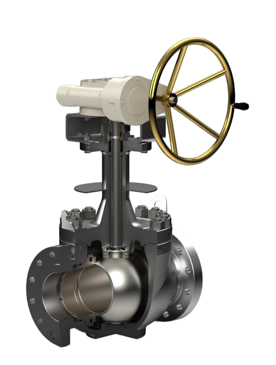 上装式超低温球阀